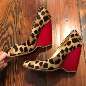 Giuseppe Zanotti Haircalf Leopard Heels On Trend